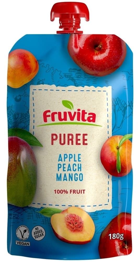 VOĆNA KAŠA JABUKABRESKVAMANGO 180G FRUVITA-slika