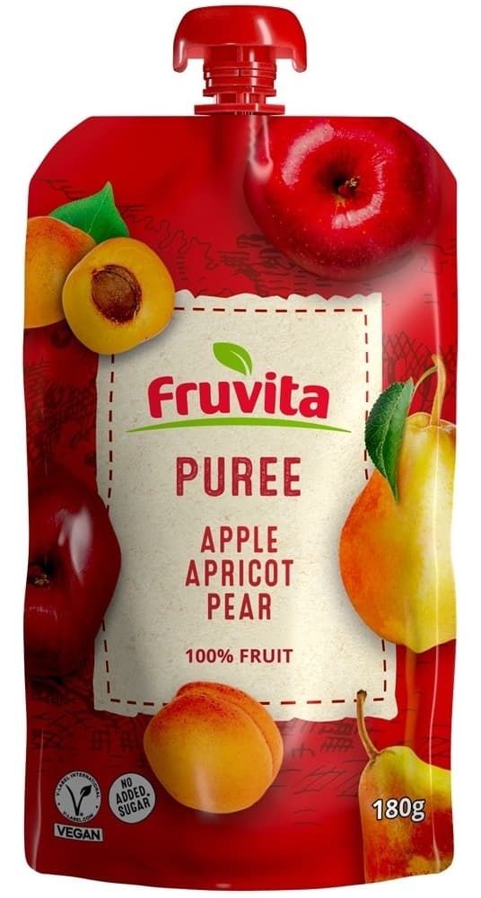 VOĆNA KAŠA JABUKAKAJSIJAKRUŠKA 180G FRUVITA-slika