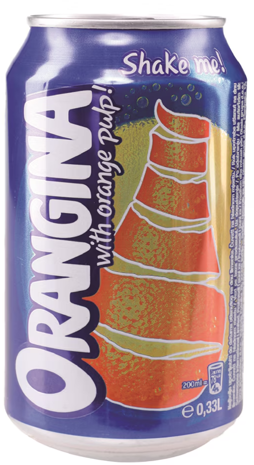Sok Orangina 0.33l CAN-slika