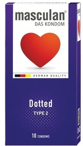 Prezervativ MASCULAN tip2 dotted 10kom-slika