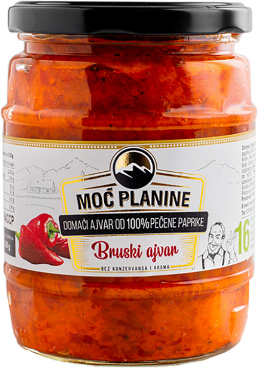 Ajvar domaci blagi Moc planine 580g-slika
