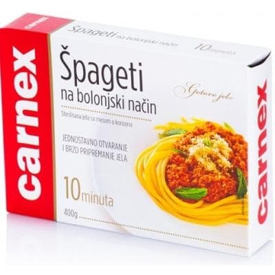 Spagete na bolonjski nacin Carnex 400g-slika