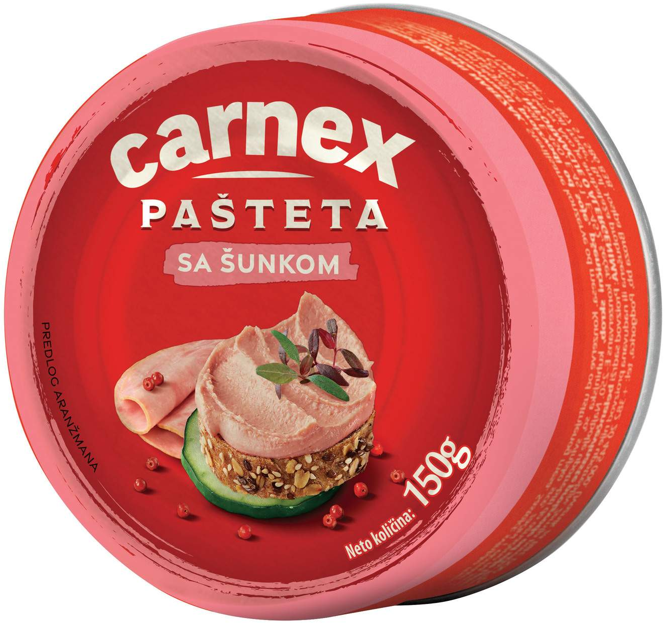 Pasteta sa sunkom Carnex limenka 150g-slika