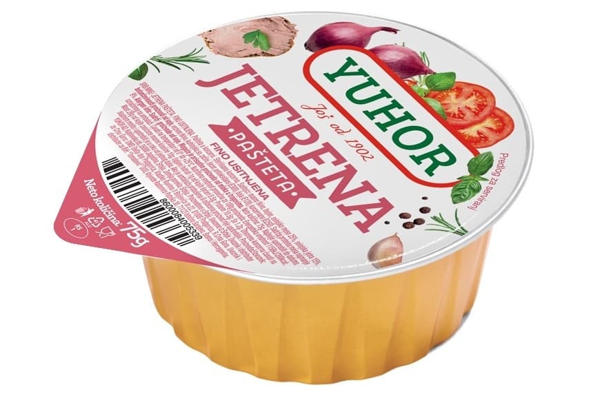 Pasteta jetrena Yuhor 75g-slika