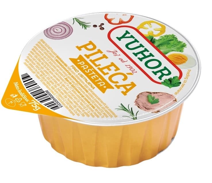 Pasteta pileca Yuhor 75g-slika