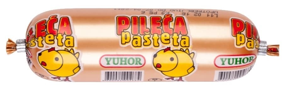 PAŠTETA PILEĆA U CREVU 130G YUHOR-slika