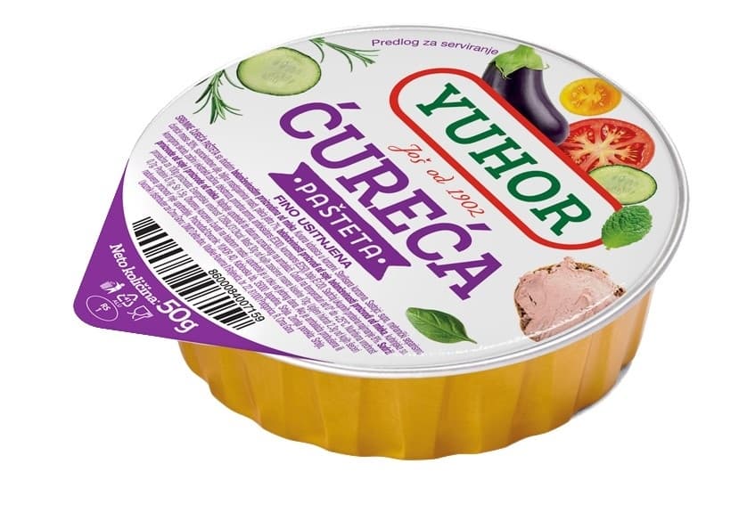Pasteta cureca Yuhor 50g-slika