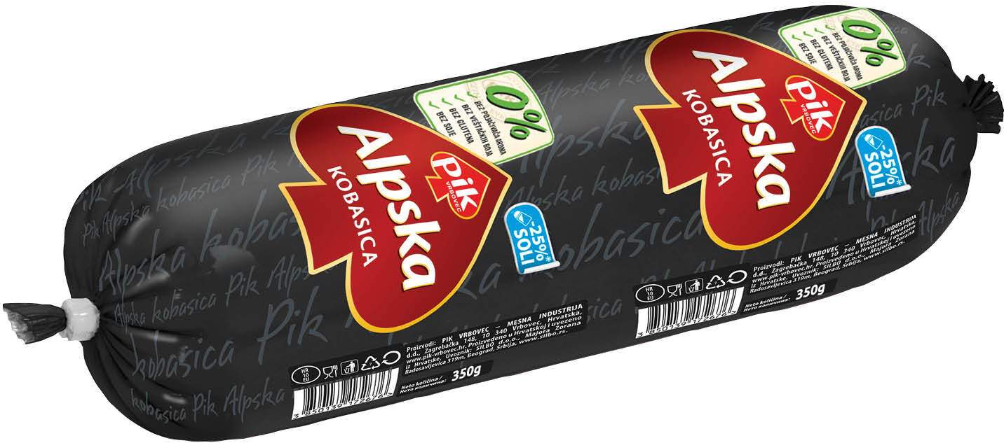 KOBASICA ALPSKA 350G PIK-slika