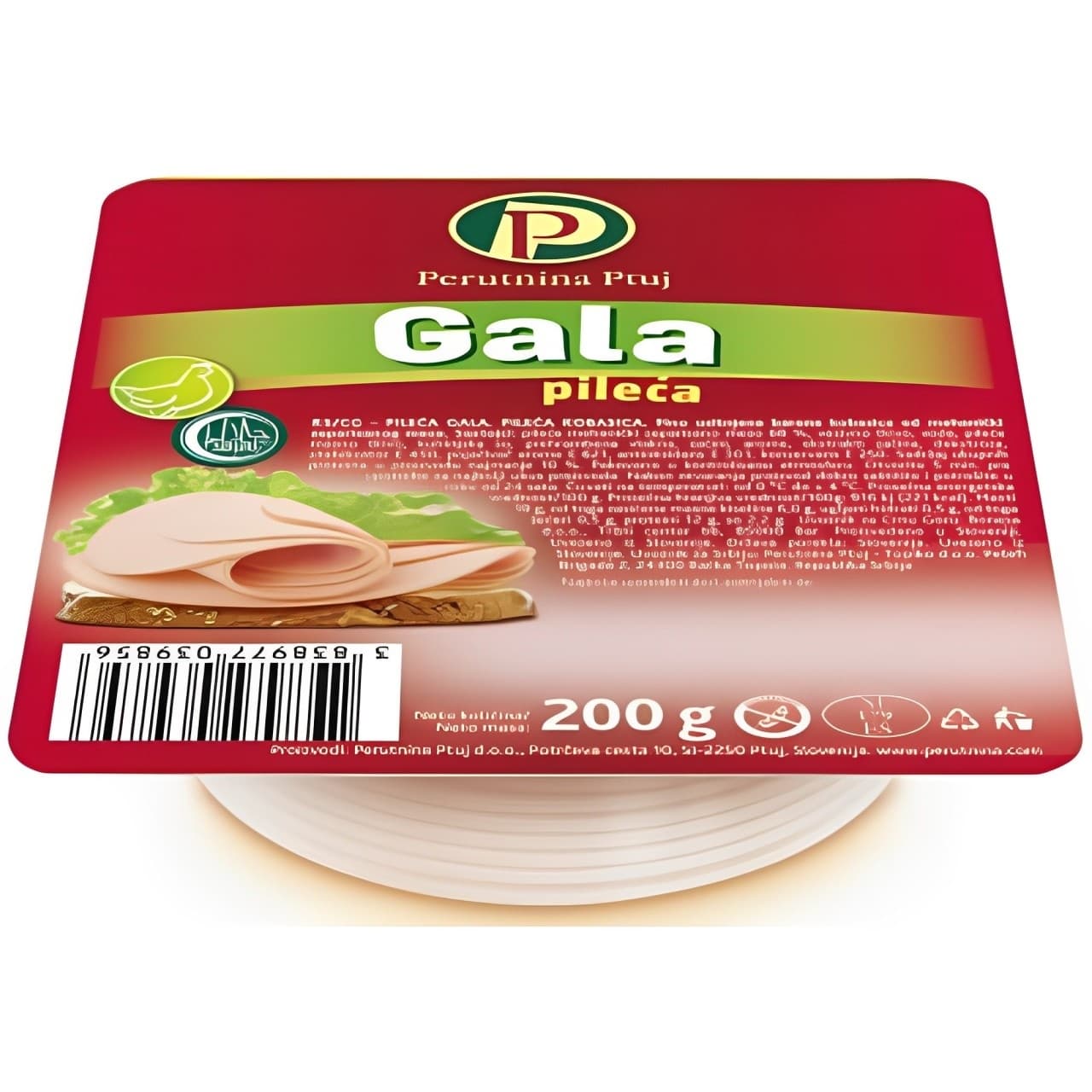 SALAMA PILEĆA GALA NAREZAK 200GR PERUTNINA PTUJ-slika