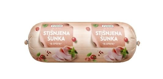 Mini stisnjena sunka u crevu Yuhor 350g-slika