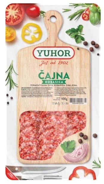 Cajna kobasica Yuhor 100g-slika