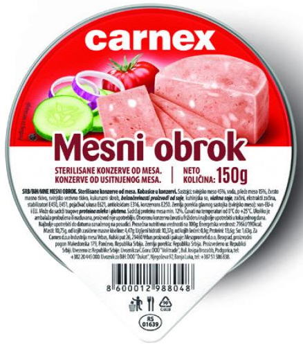 Mesni obrok 150g-slika
