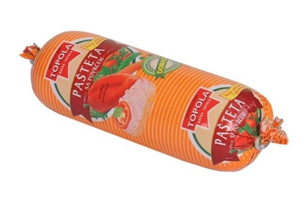 Pasteta sa povrcem Topola 130g-slika