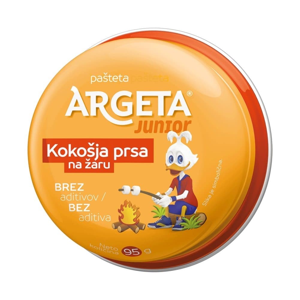 Pasteta kok.junior prsa/zaru Argeta 95g-slika