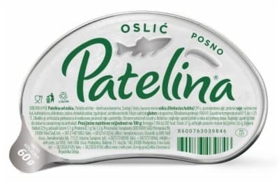 Pasteta oslic Patelina G 60g-slika