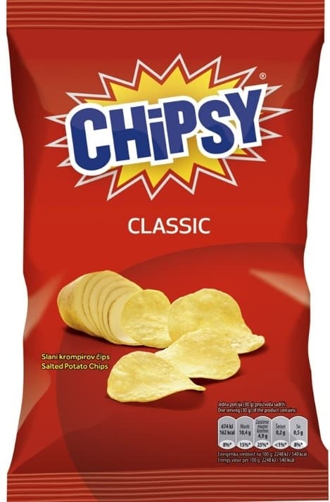 Cips slani Chipsy 80g-slika