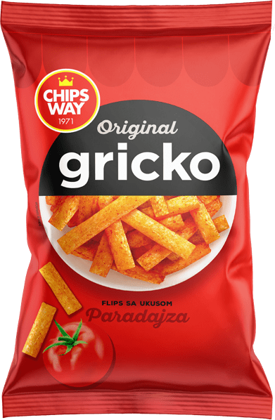 Flips Gricko Chips Way 40g-slika