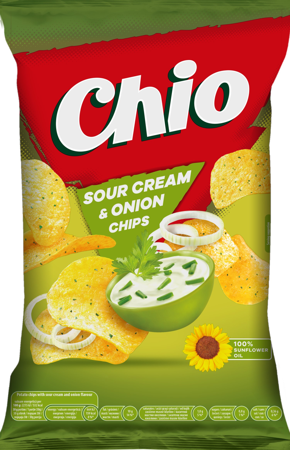 Cips Chio sour cream 80g-slika