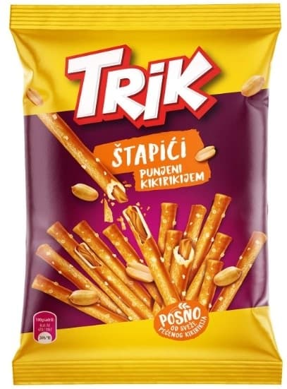 Stapici sa kikirikijem Trik 200g-slika