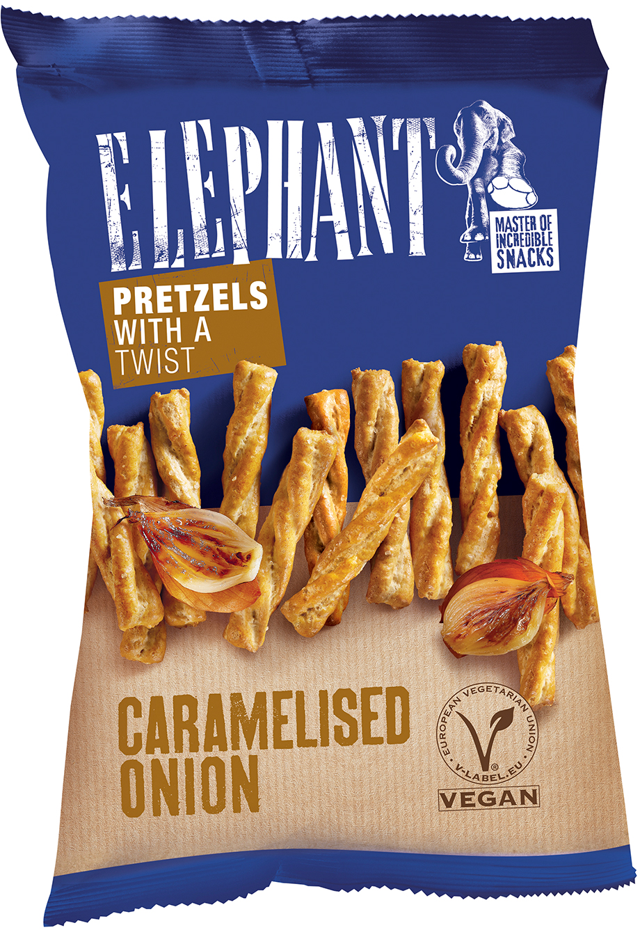 Perece Twist karameliz.luk Elephant 160g-slika