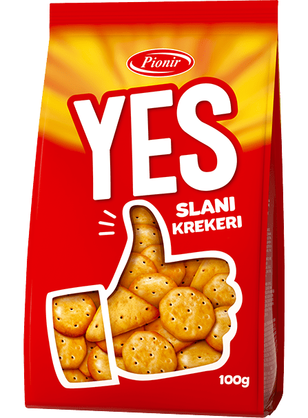 KREKER YES SLANI 100G PIONIR-slika
