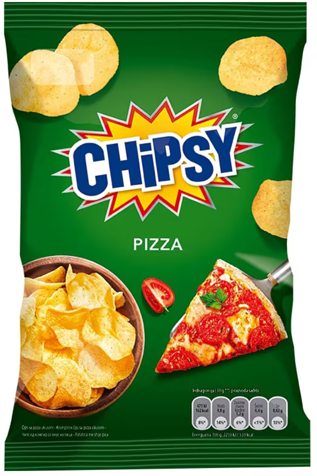 Cips pizza Chipsy 60g-slika