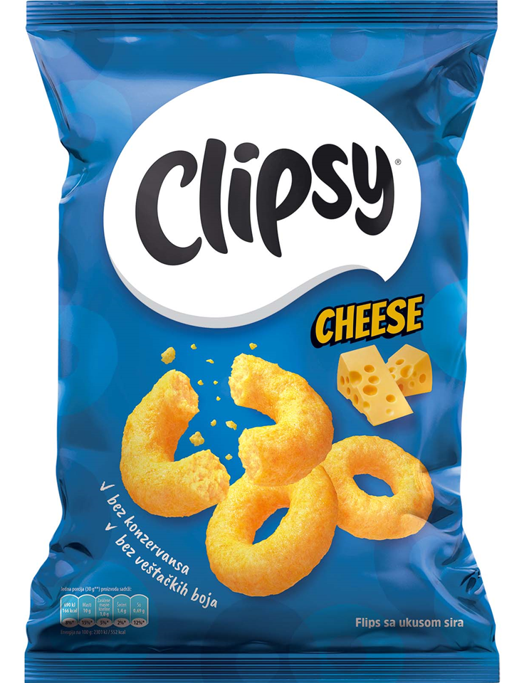 Flips Clipsy sir 85g-slika