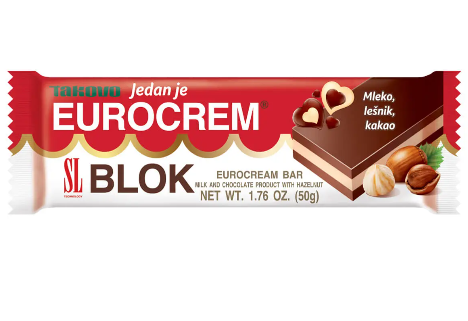 Krem tabla Euro blok Eurocrem 50g-slika
