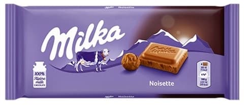 Cokolada noisette Milka 80g-slika