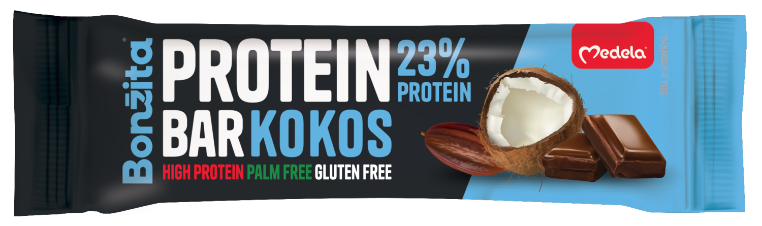 ČOKOLADICA BONŽITA PROTEIN BAR 50G KOKOS-slika