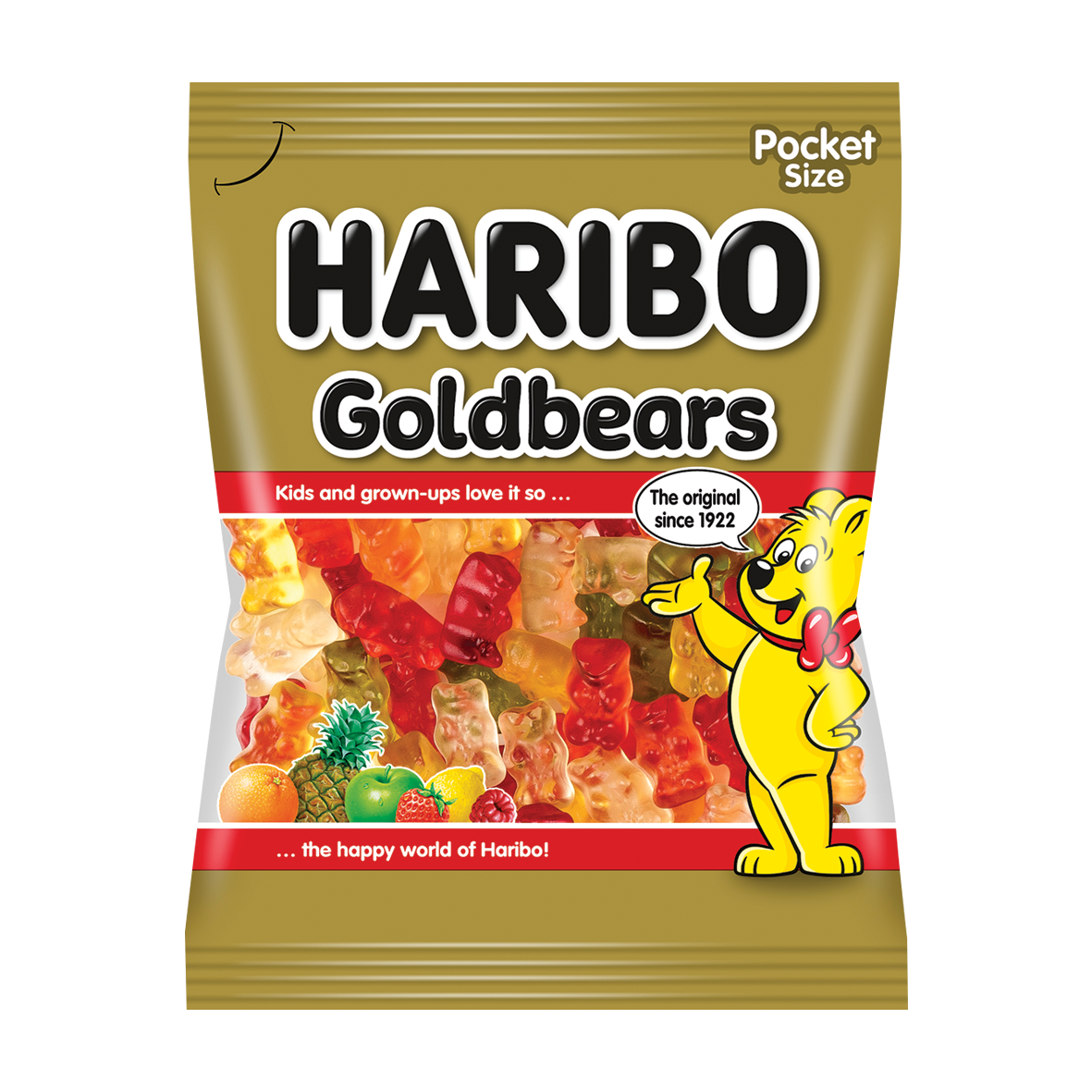Bombona gumena Goldbaren Haribo 100g-slika