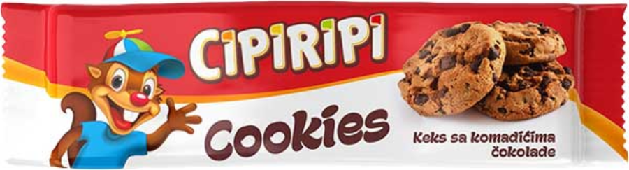 KEKS COOKIES KOM ČOK 150G CIPIRIPI-slika