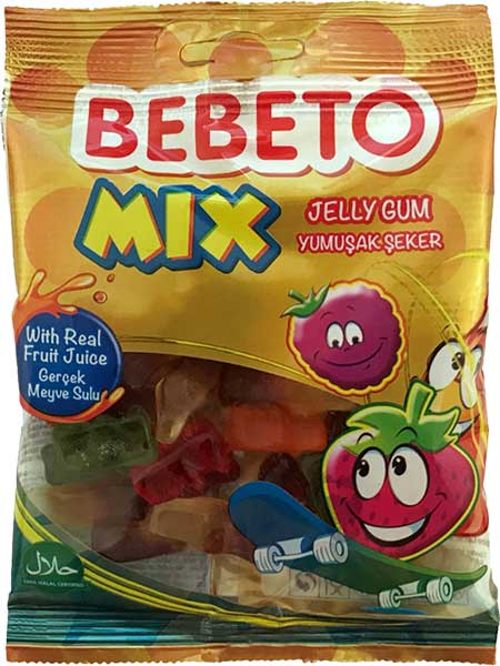 Bombone gumena Mix Bebeto 80g-slika