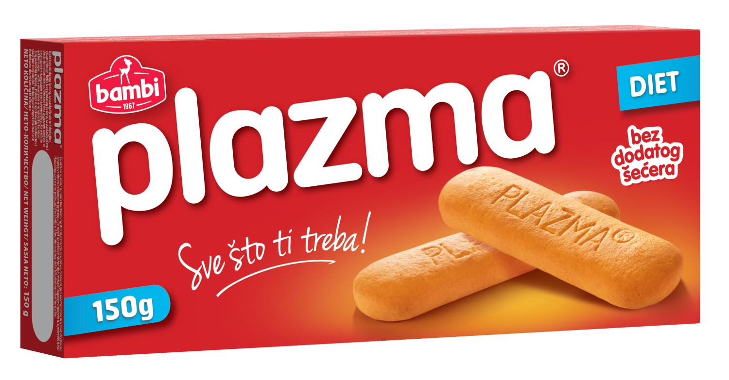 KEKS PLAZMA DIET 150G BAMBI-slika