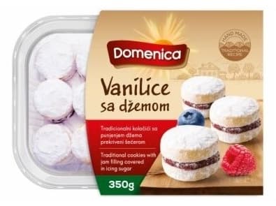 Vanilica sa dzemom Domenica 350g-slika