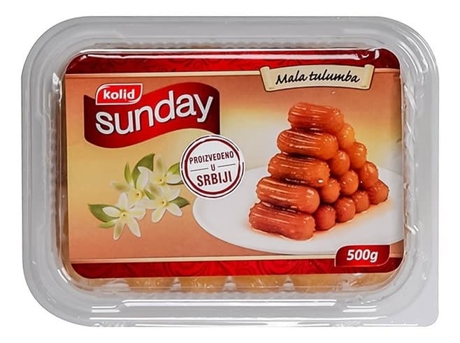 KOLAČ MALA GRČKA TULUMBA 500G DOMEN-slika