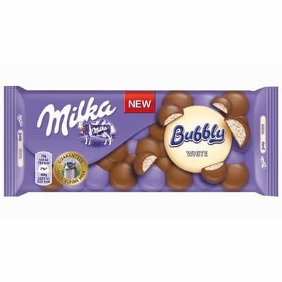MILKA 100G BUBBLY WHITE-slika