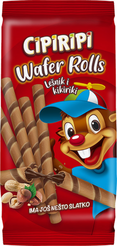 VAFL WAFER LEŠNIK KIKIR 150G CIPIRI-slika