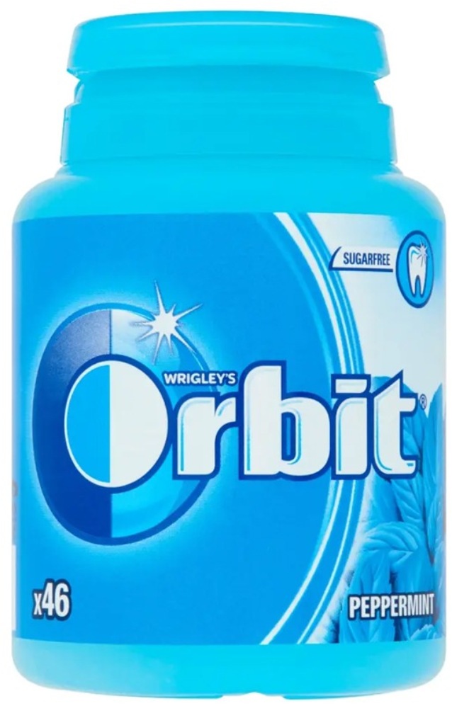 Zvake Peppermint 46p bottle Orbit 64g-slika