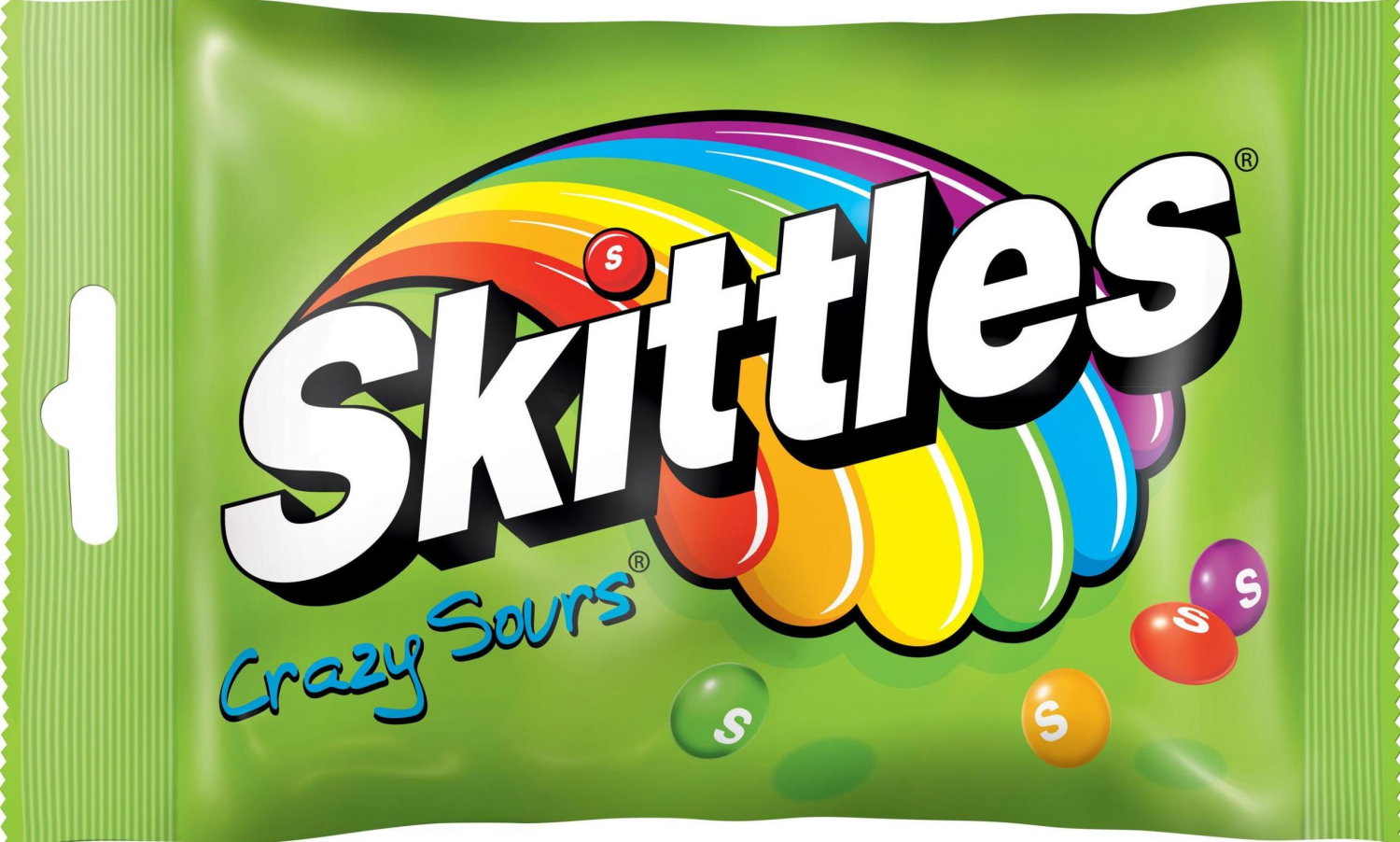 Bombone Crazy Sours Skittles 38g-slika