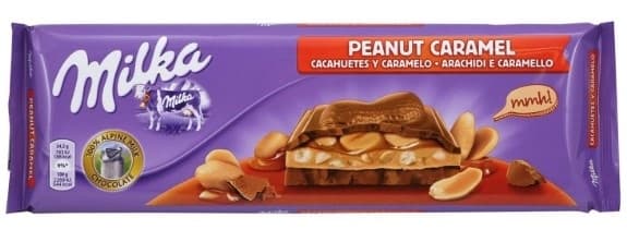 Cokolada Milka caramel kikiriki 276g-slika