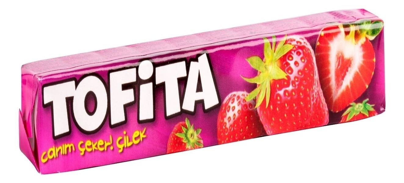 Karamela Kent Tofita jagoda 47g-slika