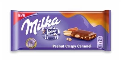 ČOKOLADA MILKA PEANUT CARAMEL 92G-slika