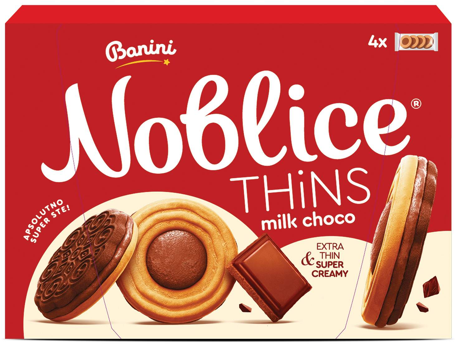 Keks thins Noblice 170g-slika