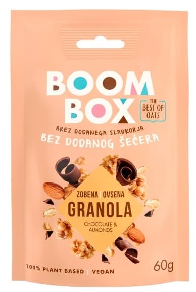 Ovsena granola cokolada Boom Box 60g-slika