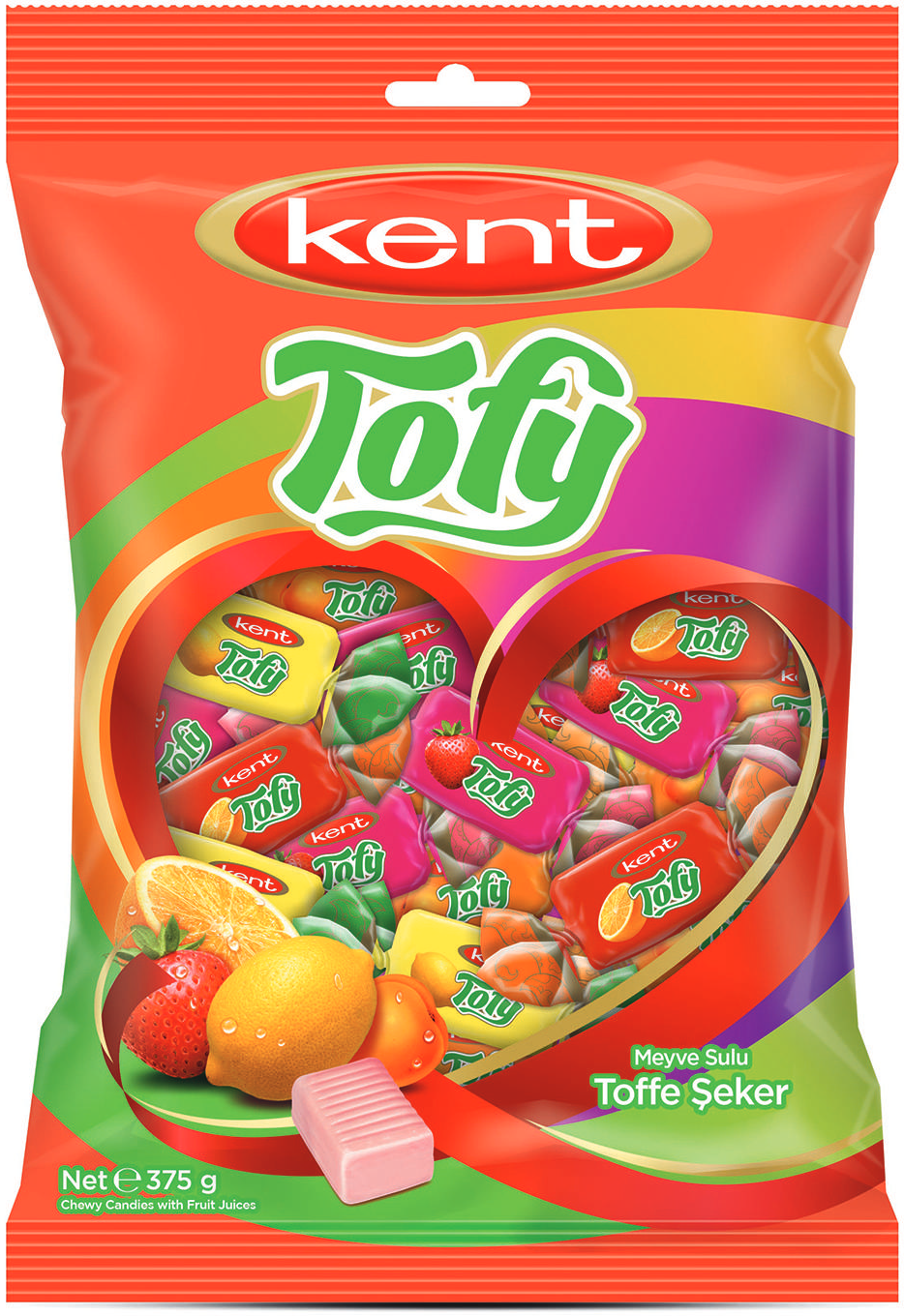 Karamela vocna Kent Tofy 375g-slika
