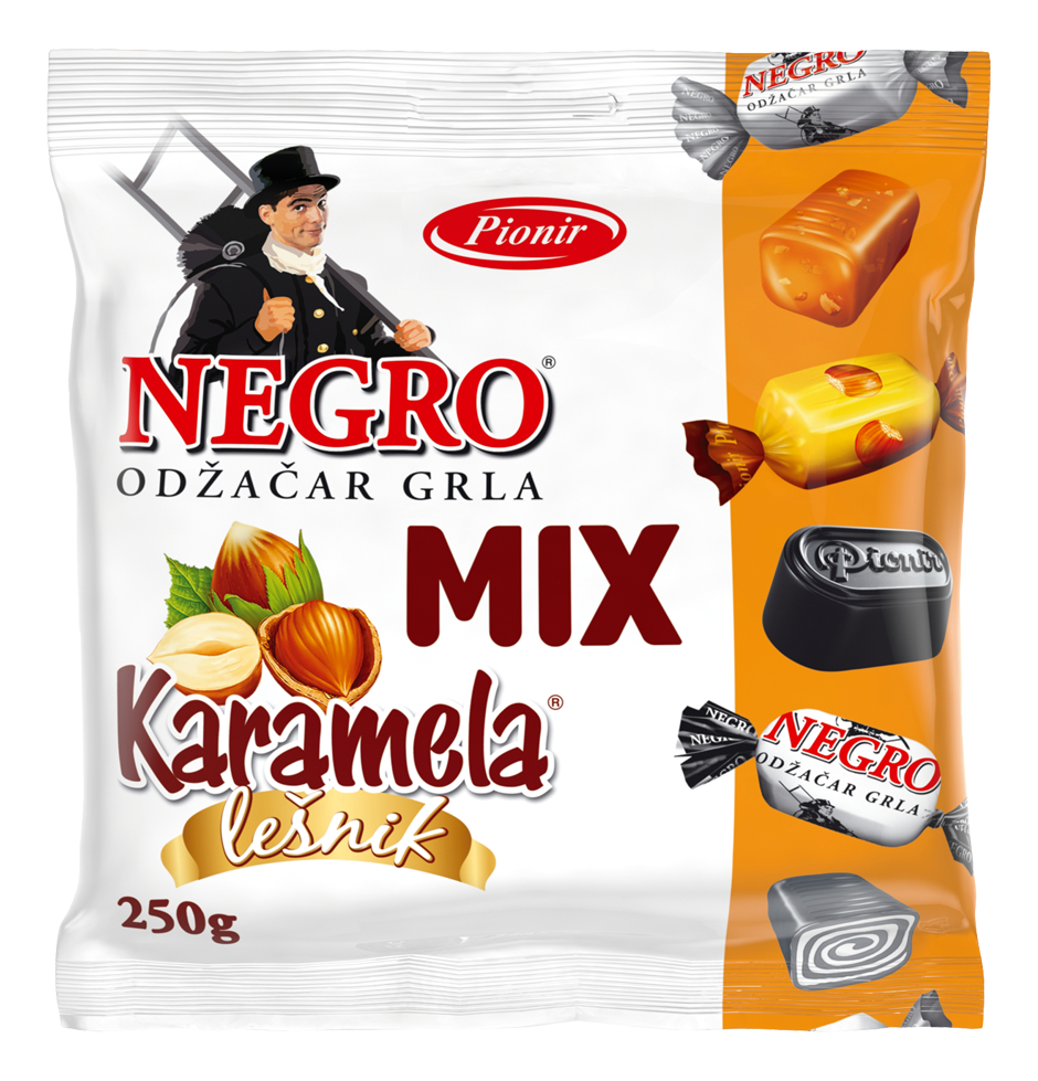 Karamela mix negro+lesnik 250g-slika