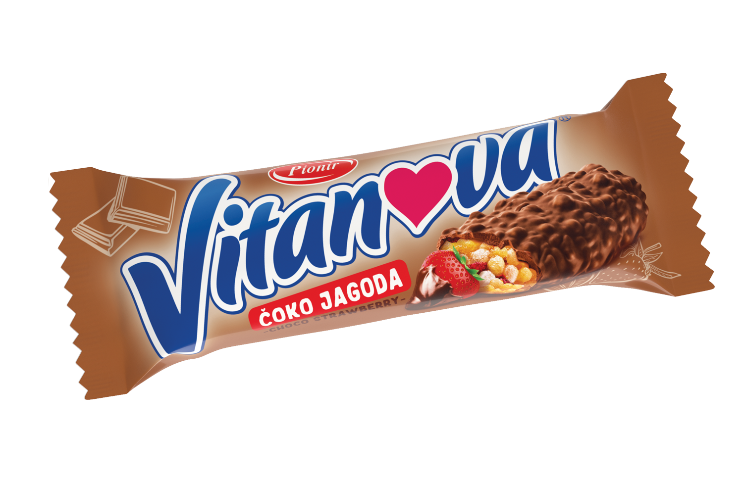 DESERT VITANOVA 30G ČOKO JAGODA-slika