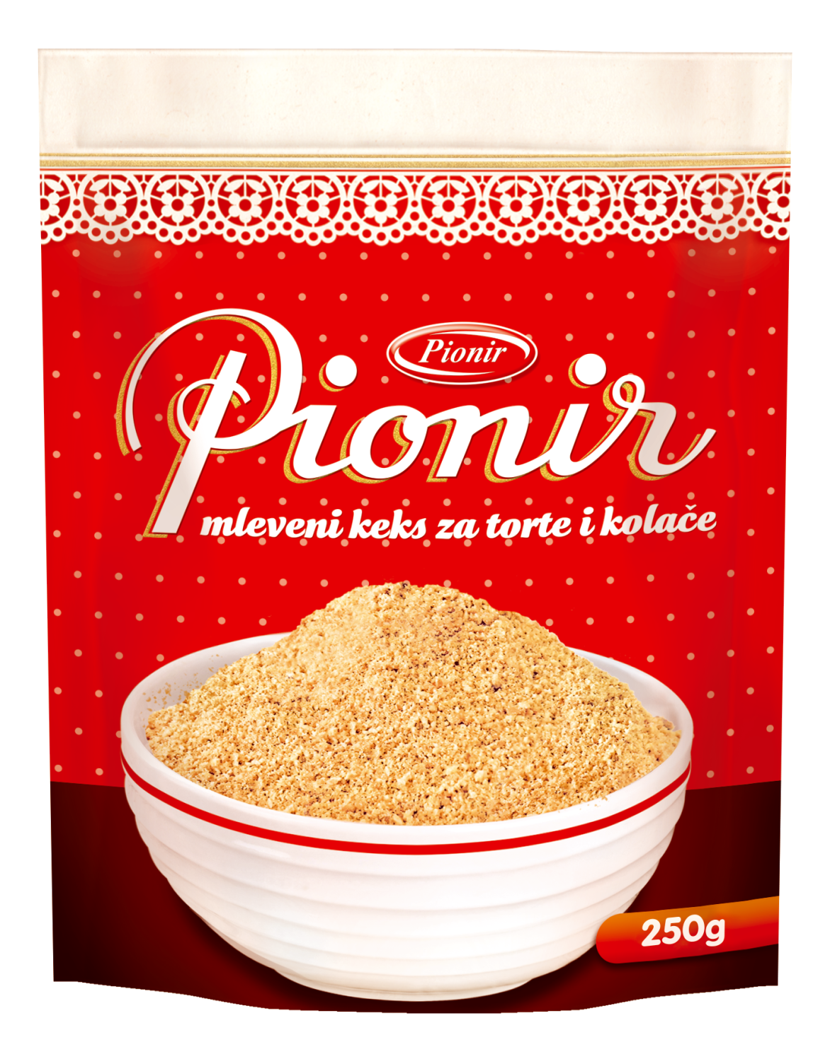 Keks mleveni Pionir 250g-slika
