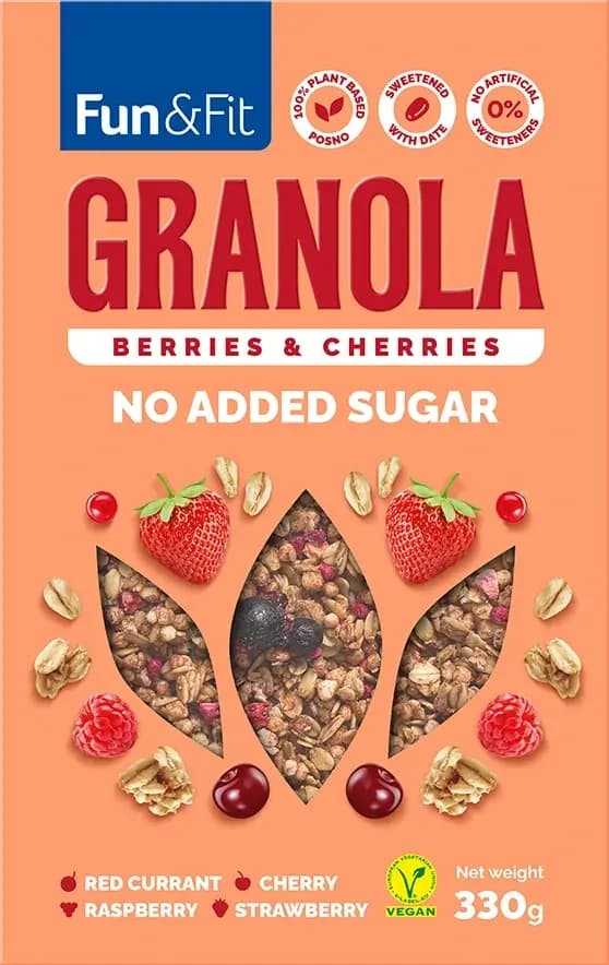 Musli Granola crveno voce 330g-slika